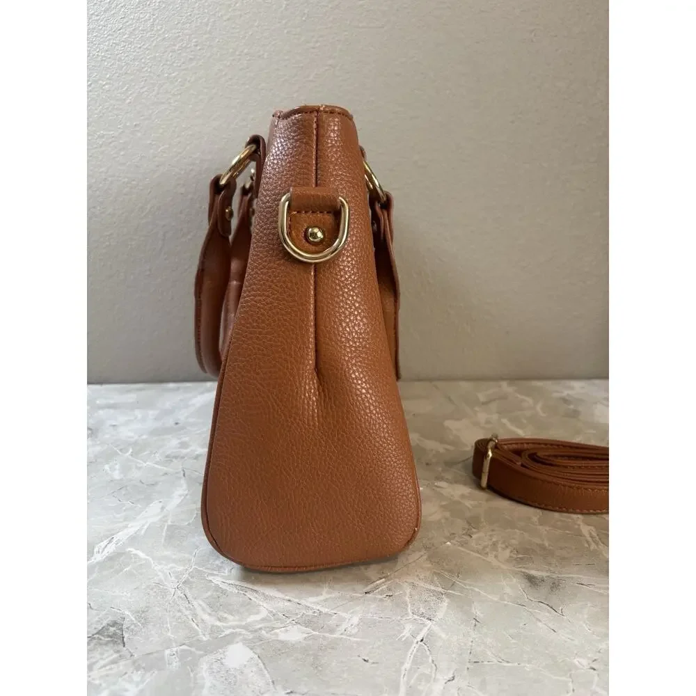 Danbury Mint Women's‎ Leather Purse WITH Shoulder Strap Personalized RL